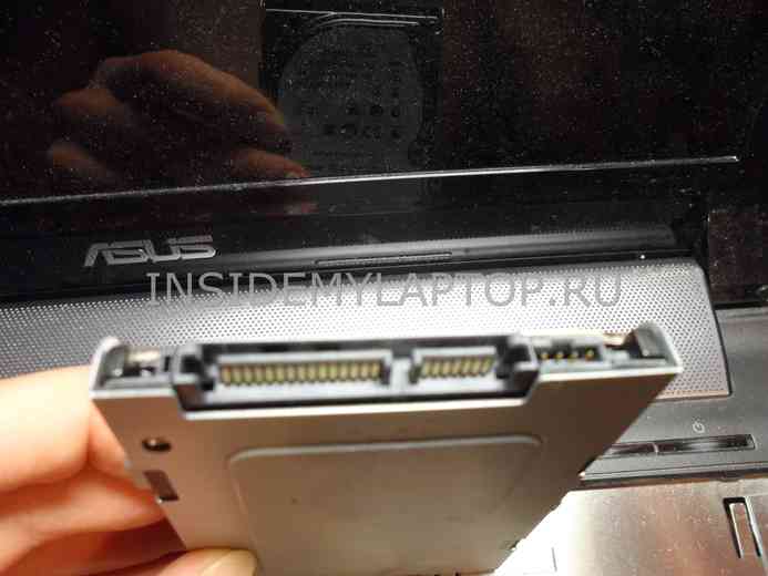 Замена жесткого диска в ноутбуке Asus N53SV