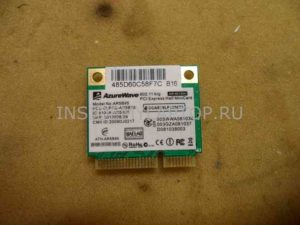 Замена модуля Wi-Fi в ноутбуке Asus N53SV