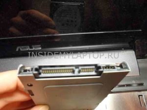 Замена жесткого диска в ноутбуке Asus N53SV